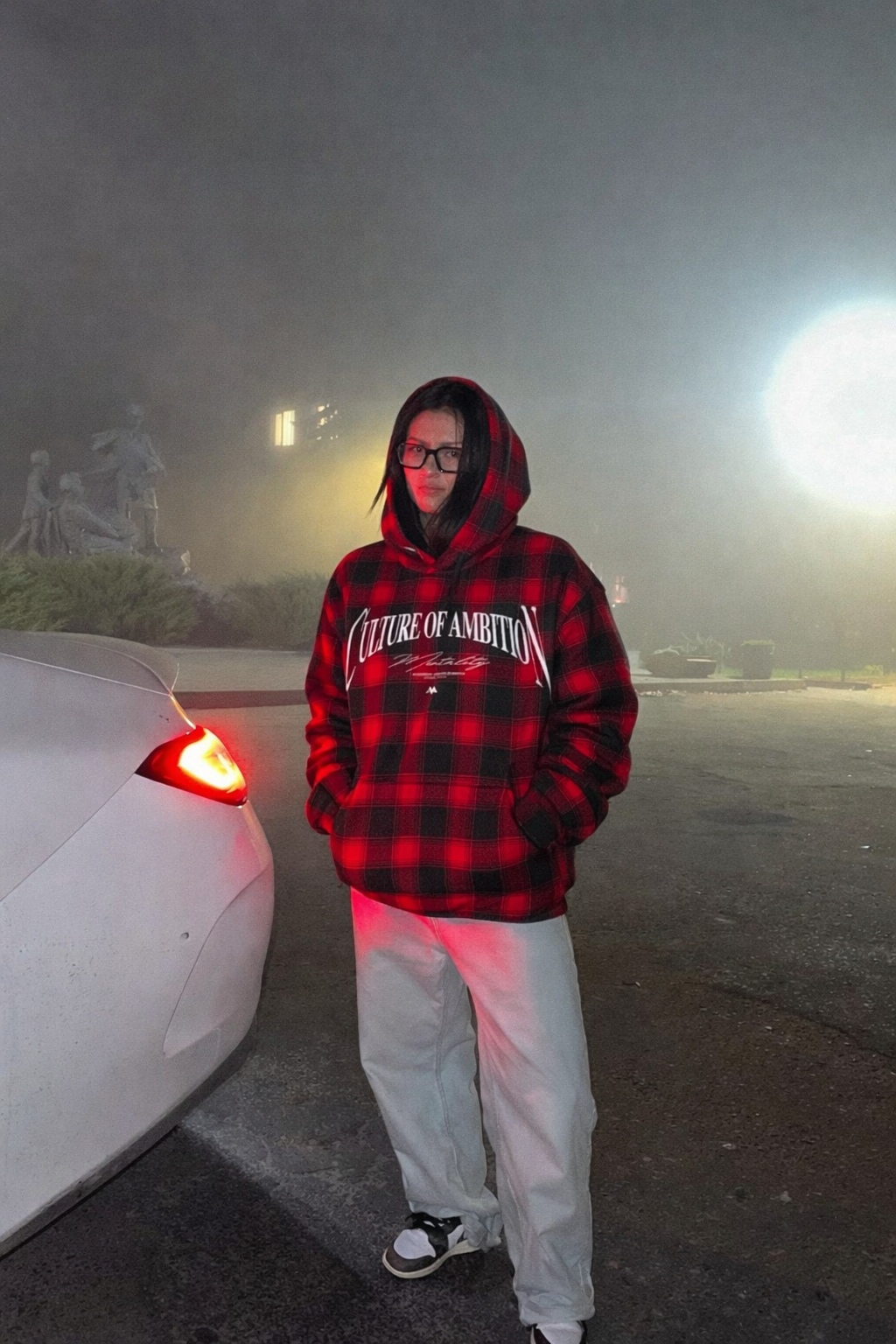 “CHECKED” HOODIE