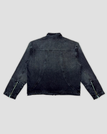 “DENIM ZIPPER” JACKET