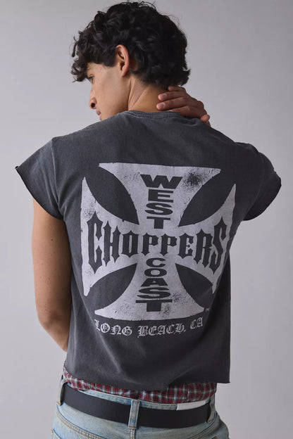 “CHOPPED” CROPPED T-SHIRT