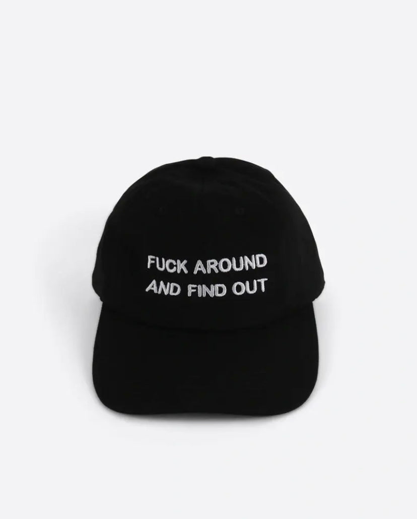 “FUCK AROUND” CAP - AMESSIO
