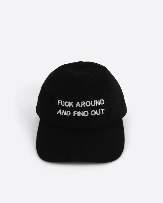 “FUCK AROUND” CAP - AMESSIO