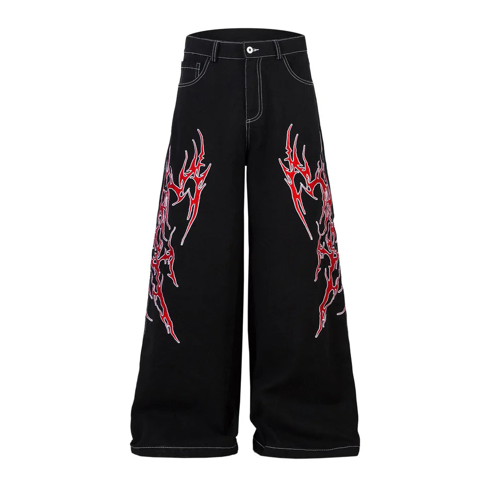 “GRUNGE” UTILITY JEANS