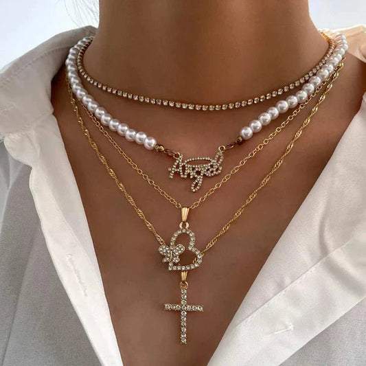 “ANGEL” NECKLACE SET - amessioo